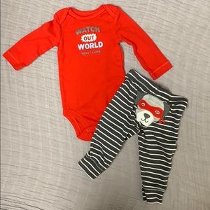 ⭐️CARTER’S Set “Watch Out World Here I Come”